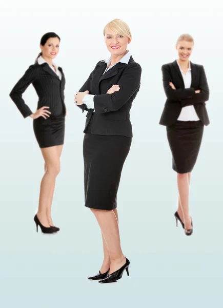 Gruppe von drei Geschäftsfrauen — Stockfoto