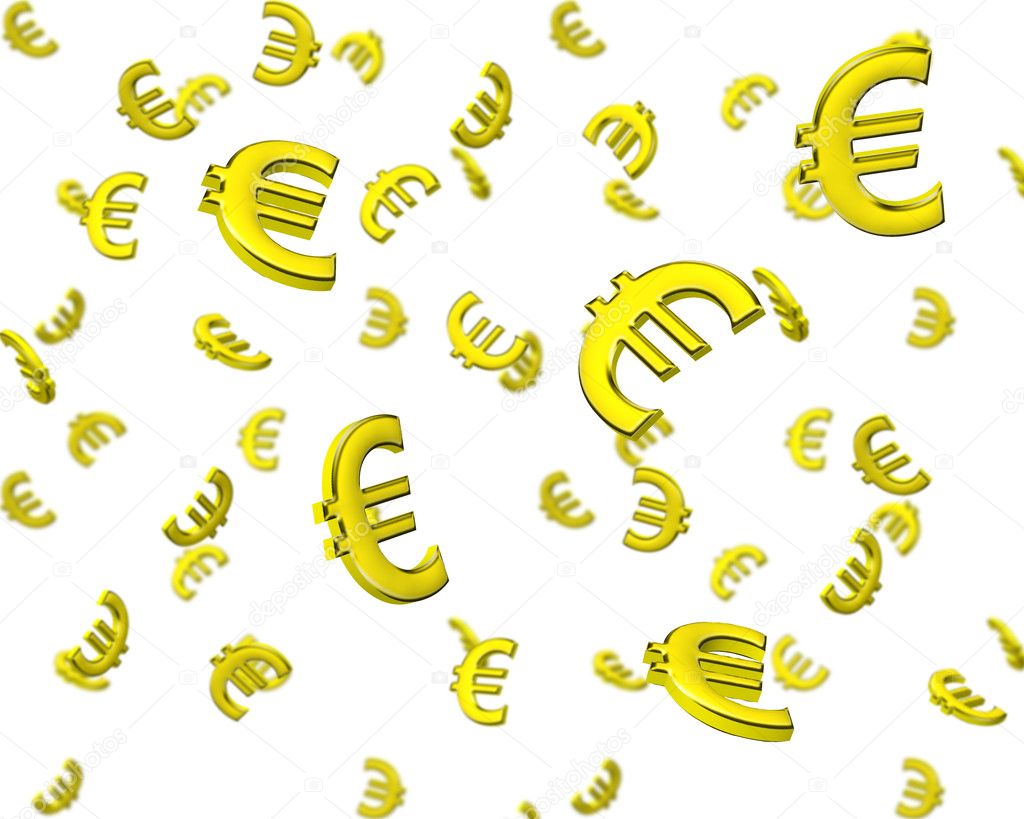 3d euro symbol wallpaper