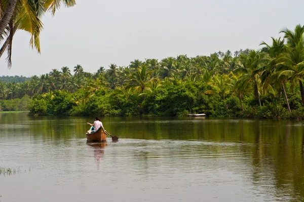 stock image River in Kerala, India