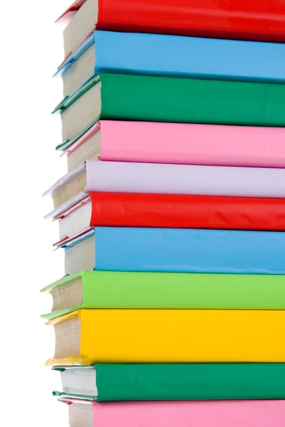 stock image Stack of colorful books