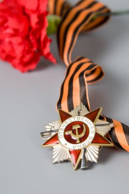 Order of the Patriotic War in St. George's Ribbon clipart