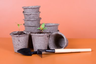 turba tencere, fidan ve Bahçe aletleri