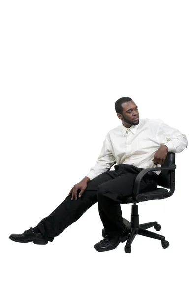 Negro hombre de negocios — Foto de Stock