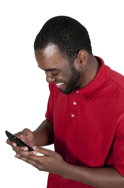 Man Texting — Stock Photo, Image