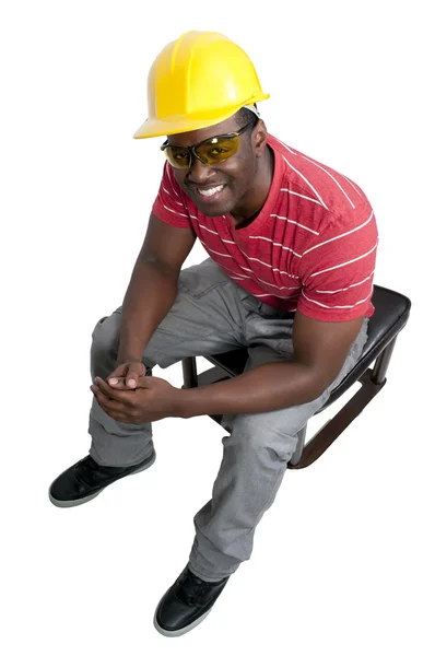 Trabajador de construcción del hombre — Foto de Stock