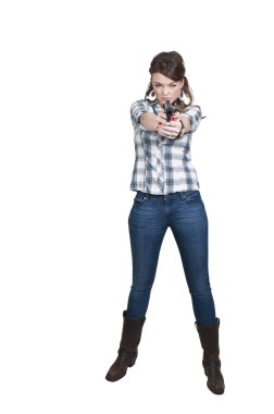 Female Detective clipart