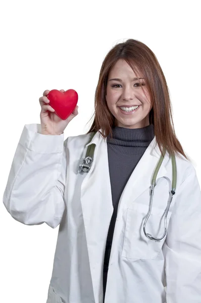 Θηλυκό Καρδιολόγος — Φωτογραφία Αρχείου