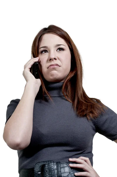 Woman on the Phone — Stock Photo, Image
