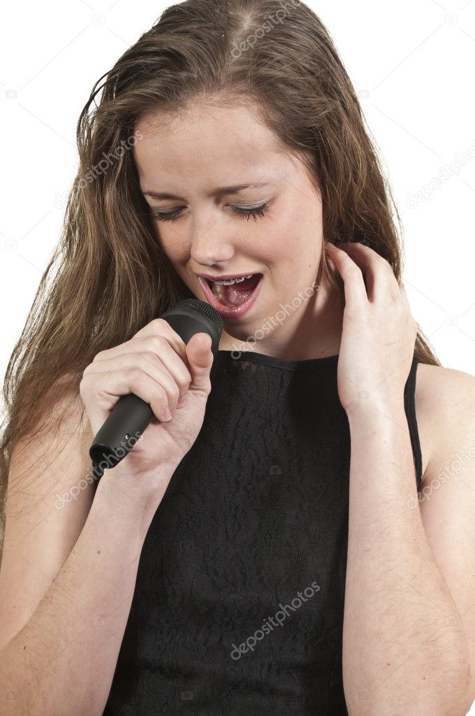 Teenage Woman Singer