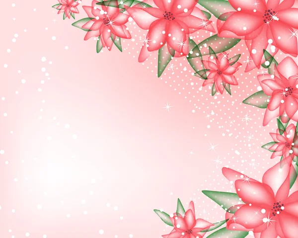 Vektor Blume Hintergrund für Einladung — Stockvektor