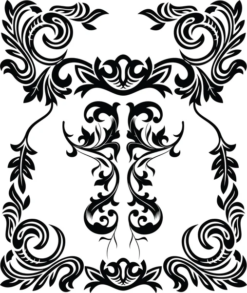 Vintage ornamental frame — Stock Vector