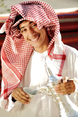 Real arabic coffee clipart