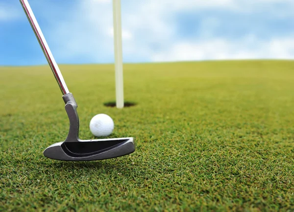 Hrát golf — Stock fotografie