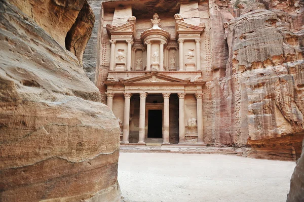 Petra, oude stad, Jordanië — Stockfoto