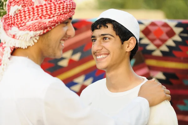 Verdadeira etnia árabe autêntica — Fotografia de Stock