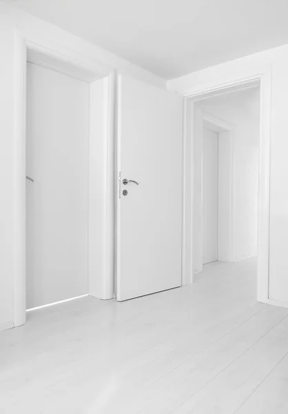 Stock image Empty home interior doors and floor