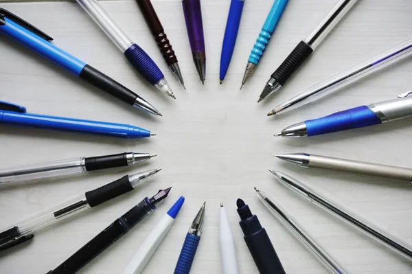 Kopierraum für Stifte — Stockfoto