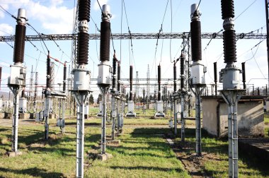 elektrik enerji yapmak için güç istasyonu