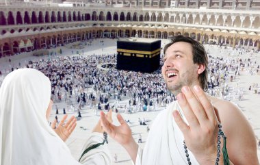 kutsal İslam görev başında makka, Suudi Arabistan