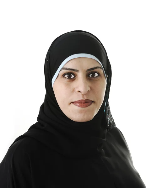 Muslimisch-arabisches Frauenporträt — Stockfoto