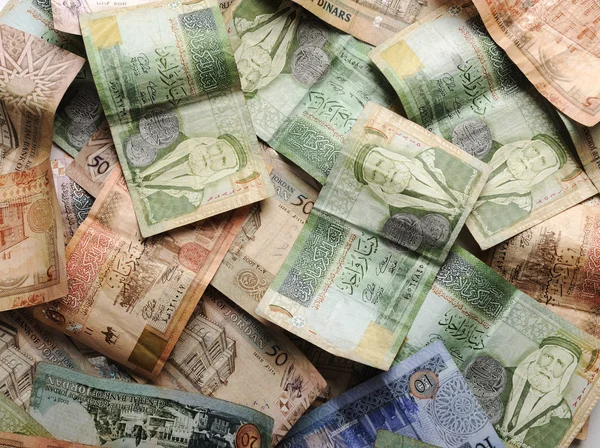 Billetes en dinero árabe —  Fotos de Stock