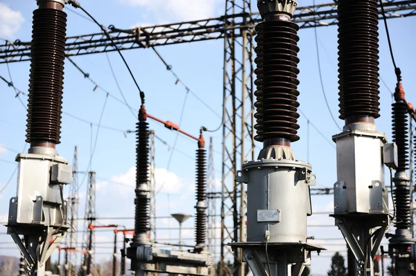 Central eléctrica para producir energía eléctrica —  Fotos de Stock