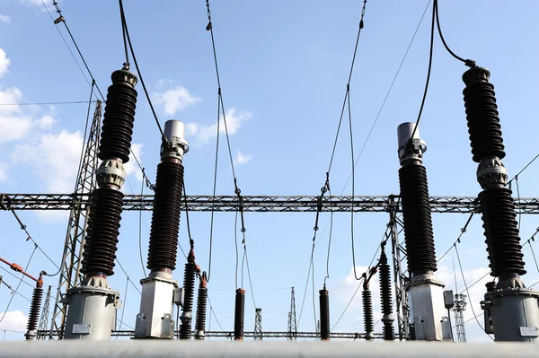 Kraftverk för att göra elektrisk energi — Stockfoto