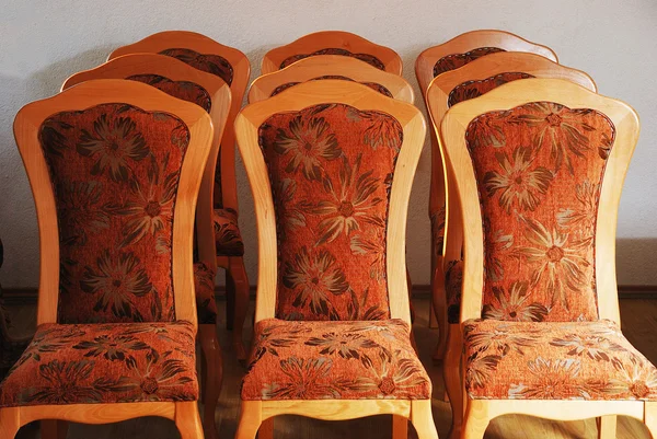 Verschillende stoelen in de presentatie kamer — Stockfoto