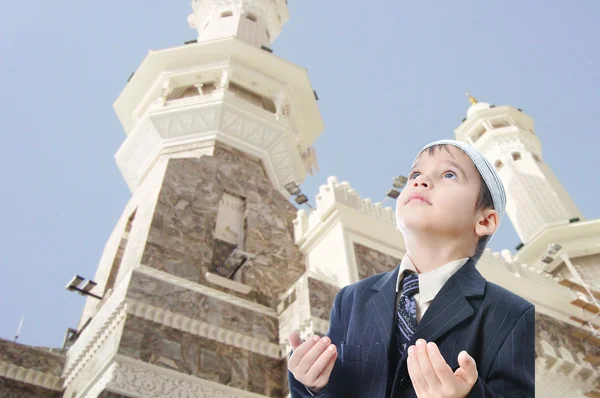 在 makka，沙特阿拉伯神圣伊斯兰值班 — 图库照片
