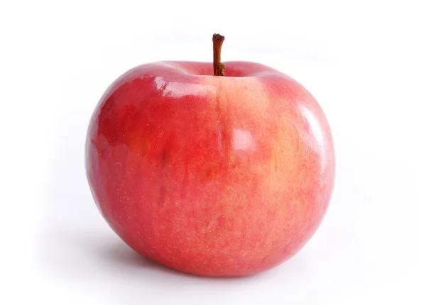 Una mela, isolata — Foto Stock