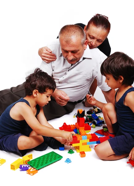 Hraní s dětmi — Stock fotografie