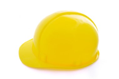 baret beyaz zemin üzerine izole