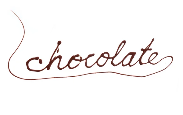 Sjokoladebanner – stockfoto