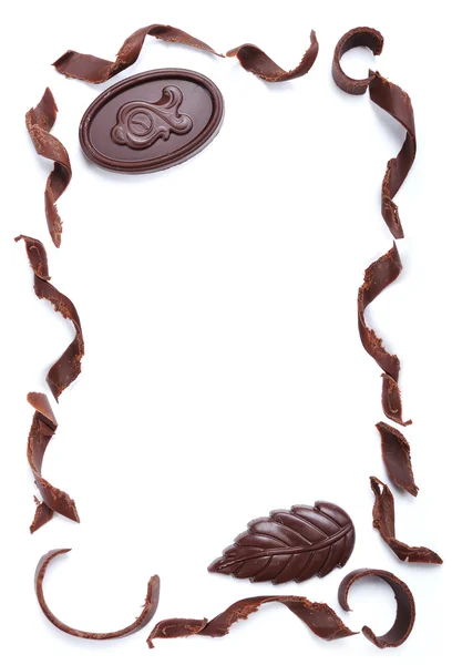 Banner de chocolate —  Fotos de Stock