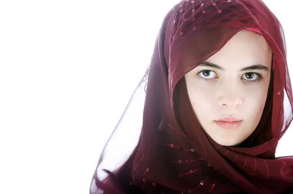 美しいイスラム教徒の少女 — ストック写真