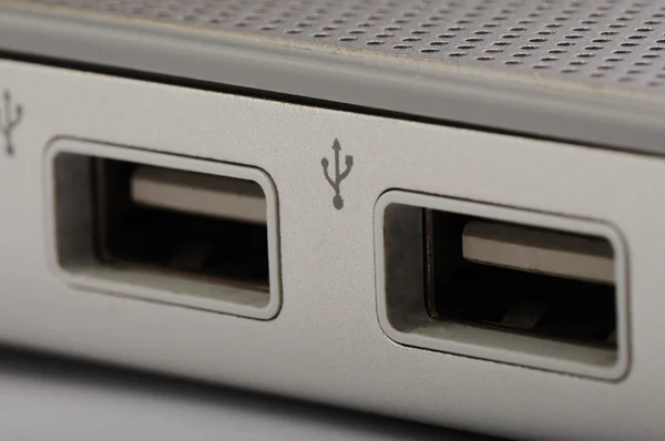 Порт подключения USB . — стоковое фото