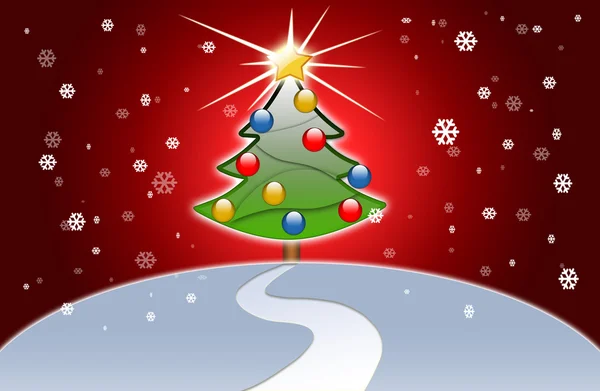 Christmas holiday detaljer, illustrerad med bra färger — Stockfoto