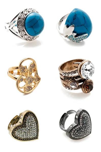 stock image A set of rings