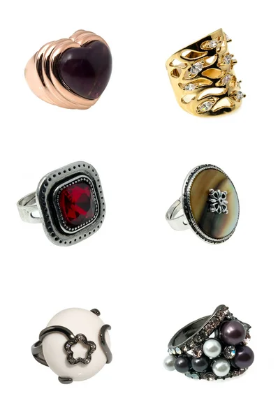 stock image A set of rings