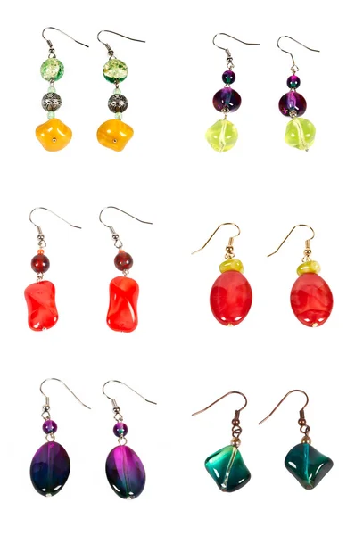 A set of earrings — Stock Photo, Image