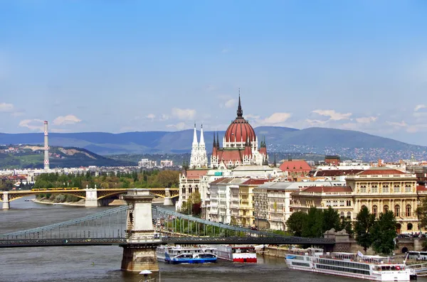 Panorama Budapešti — Stock fotografie