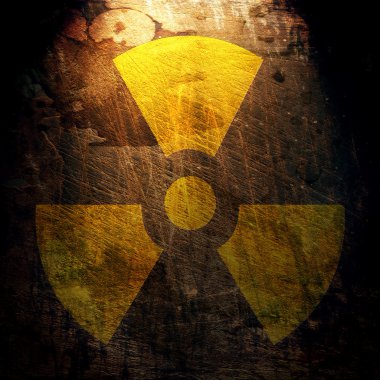 Sign of radiation clipart