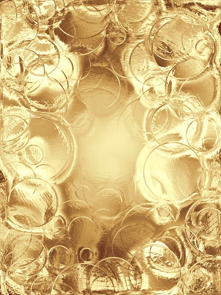 メタリックなゴールドの背景 — ストック写真
