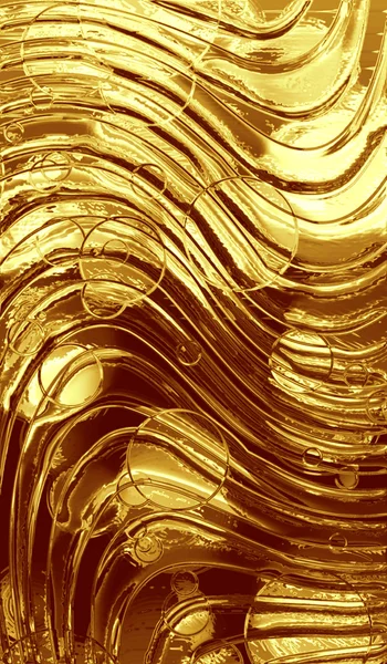 Gold metallic background — Stock Photo, Image