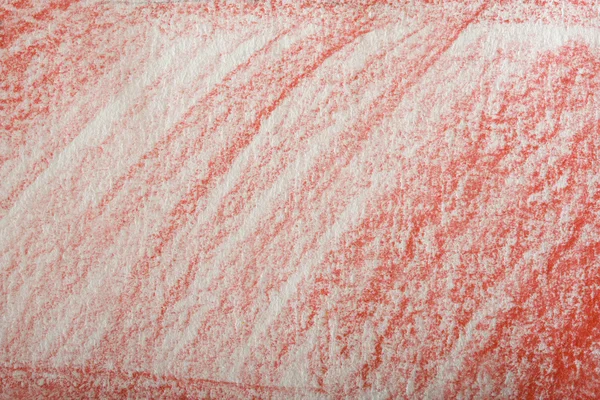 Rood potlood op papier — Stockfoto