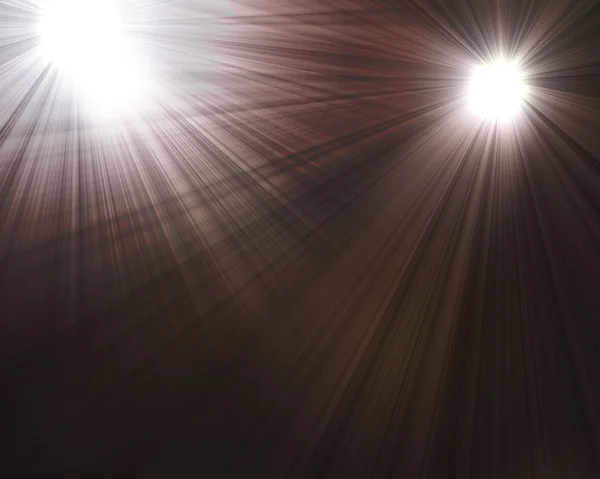 Two spotlights — Stock Photo, Image