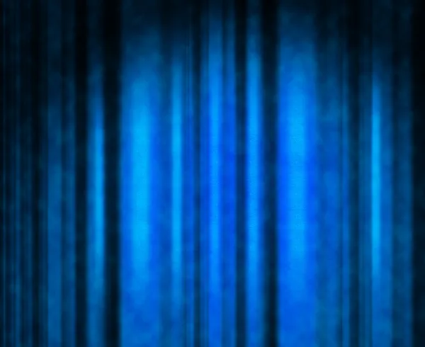 Blauw theatergordijn — Stockfoto