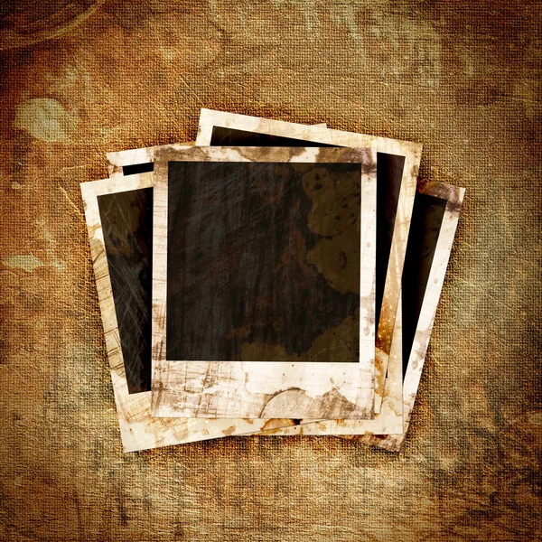 Polaroid rám na grunge — Stock fotografie