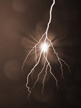 Abstract lightning clipart