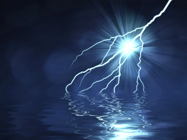 stock image Abstract lightning